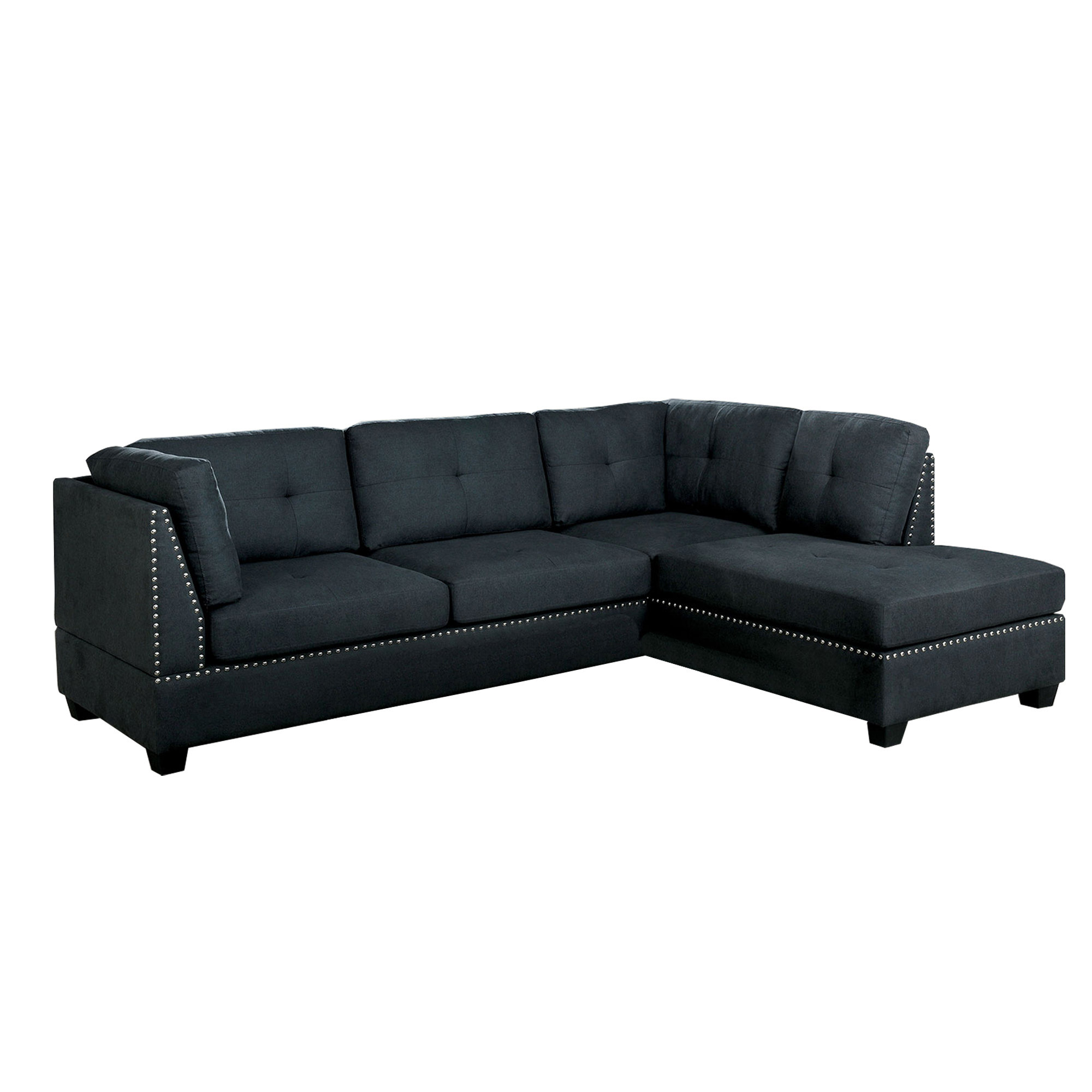 Simple Relax 2 Piece Upholstered Sectional Wayfair