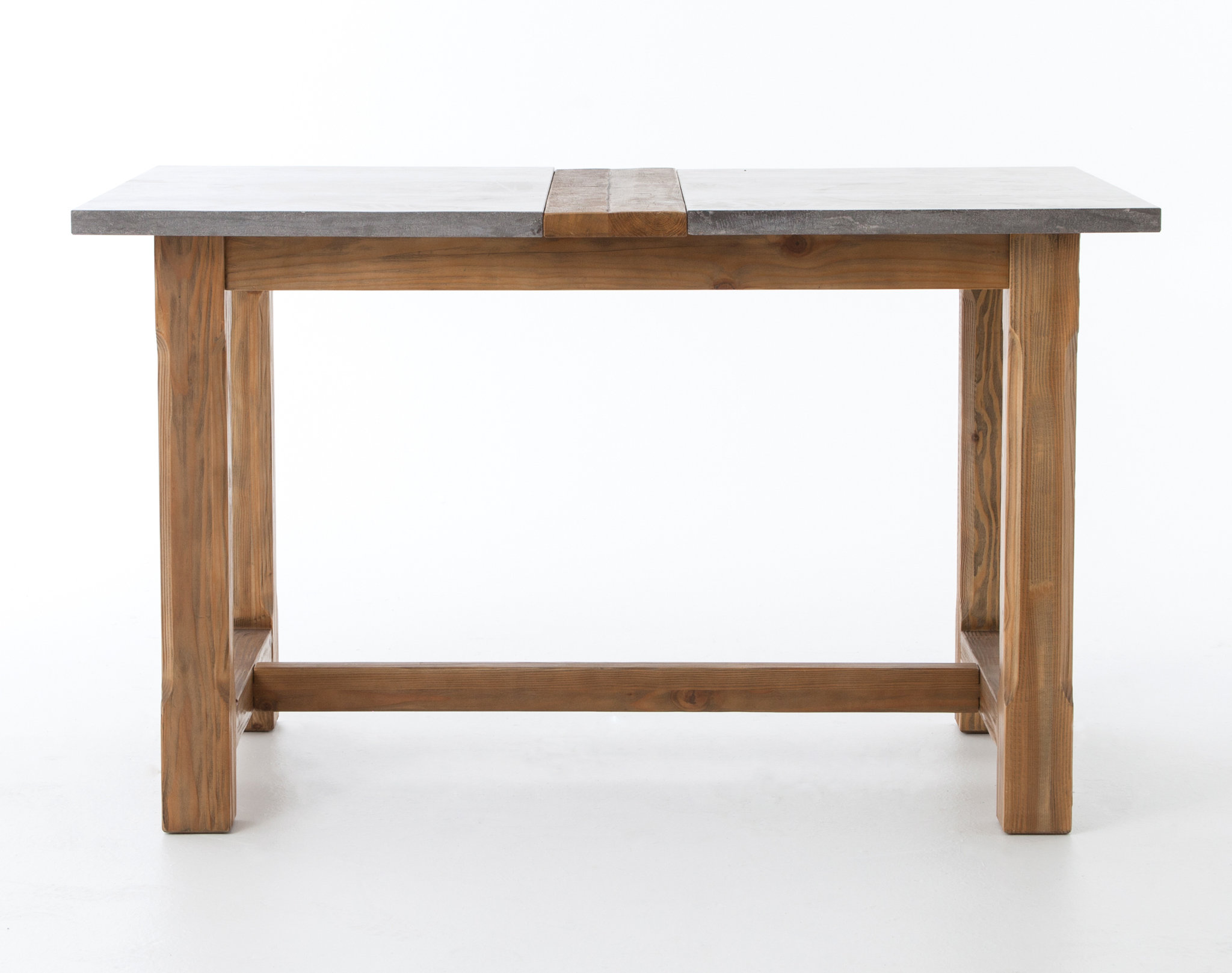 Joss & Main Cairns Counter Height 60'' Stone Trestle Dining Table Wayfair