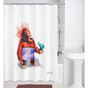 Abc Shower Curtain | Wayfair