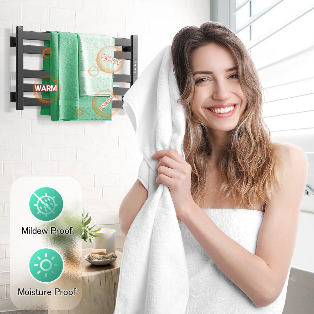 Paraheeter Wall Mount Electric Towel Warmer & Reviews Wayfair Canada