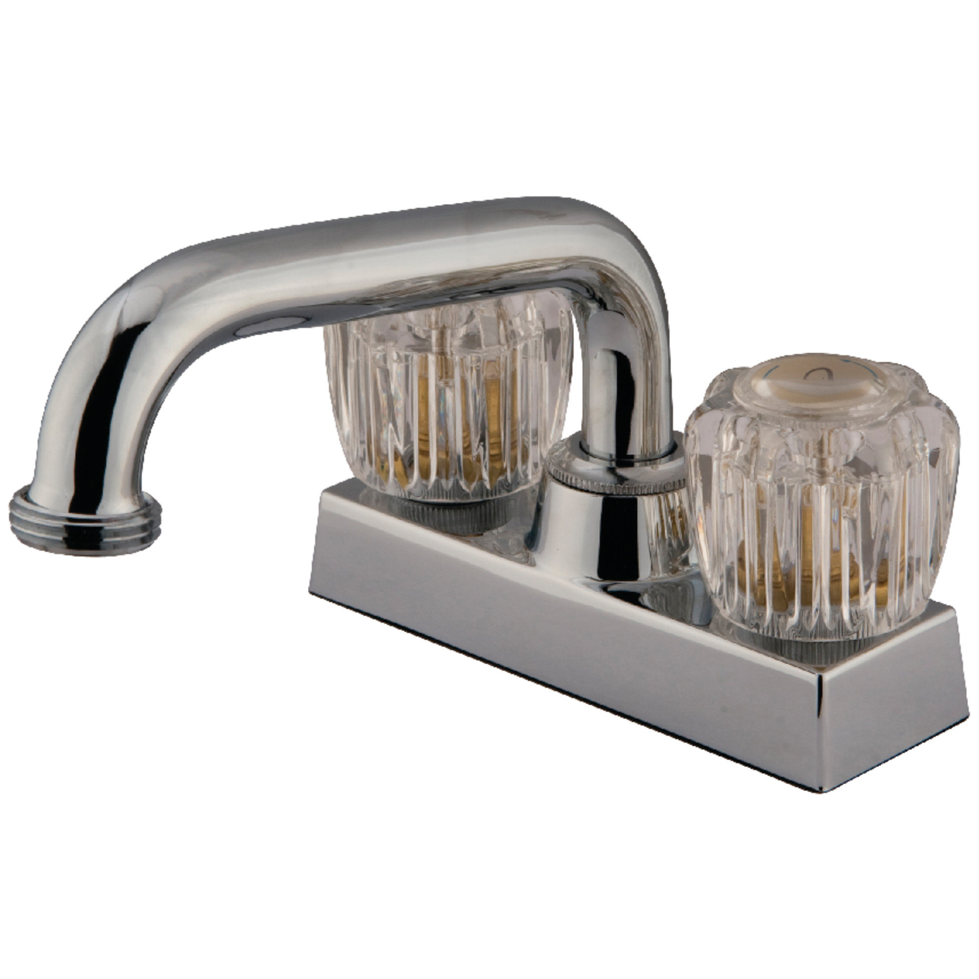 Elements of Design Centerset Laundry Faucet with Double Knob Handles