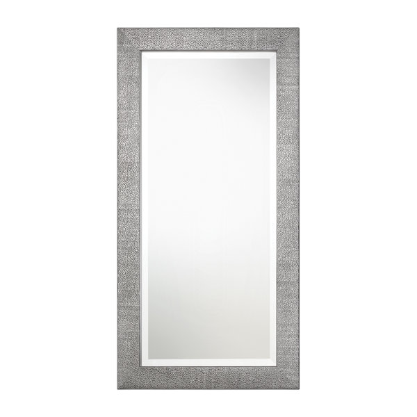 Orren Ellis Tulare Metallic Silver Mirror | Wayfair