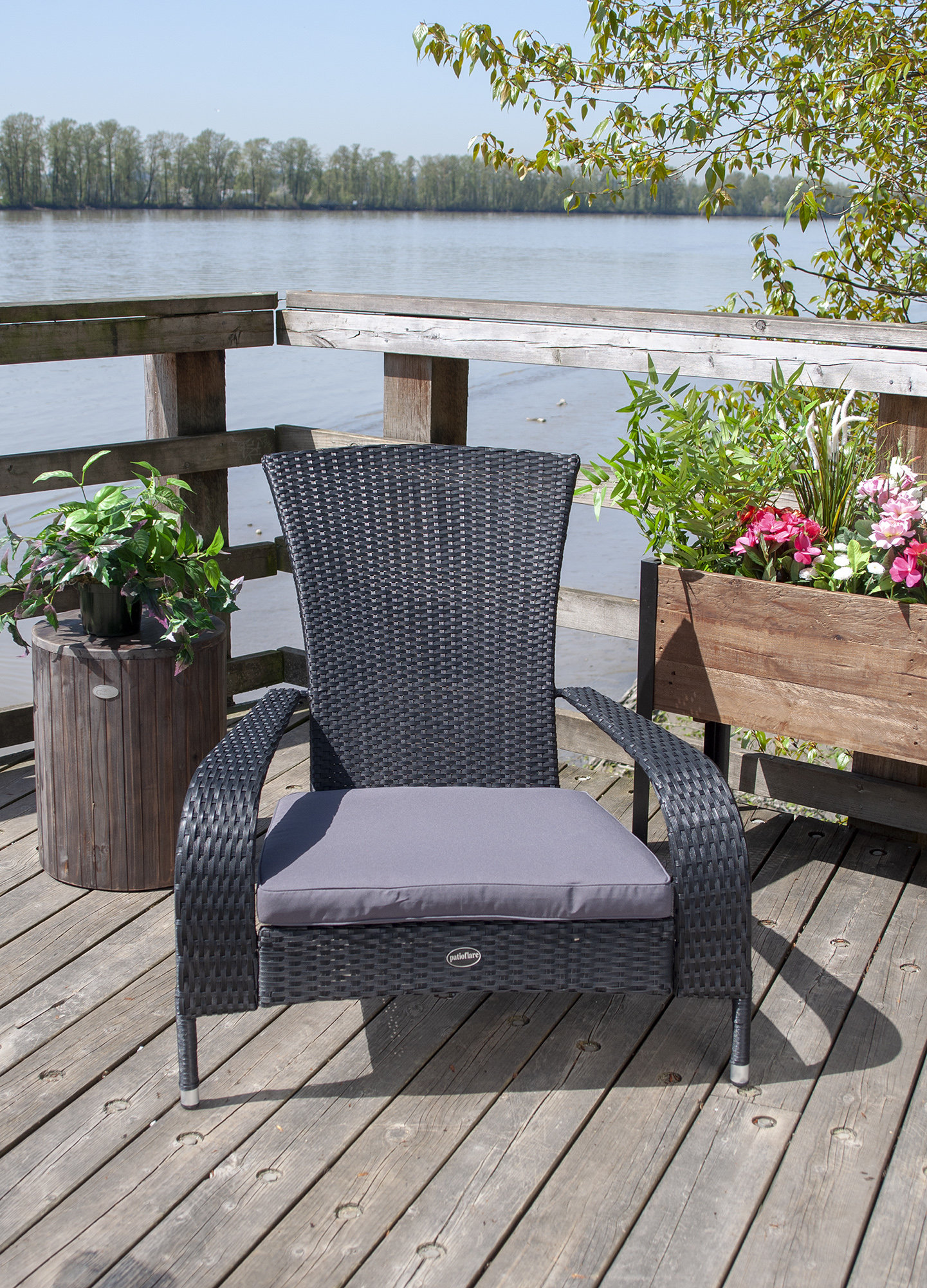 Latitude Run® Muskoka Patio Chair with Cushion & Reviews Wayfair
