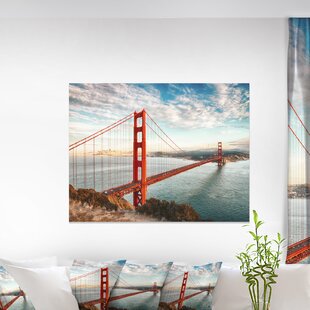 San Francisco Stay Golden Gate Bridge Pennant Banner Flag Oxford California 