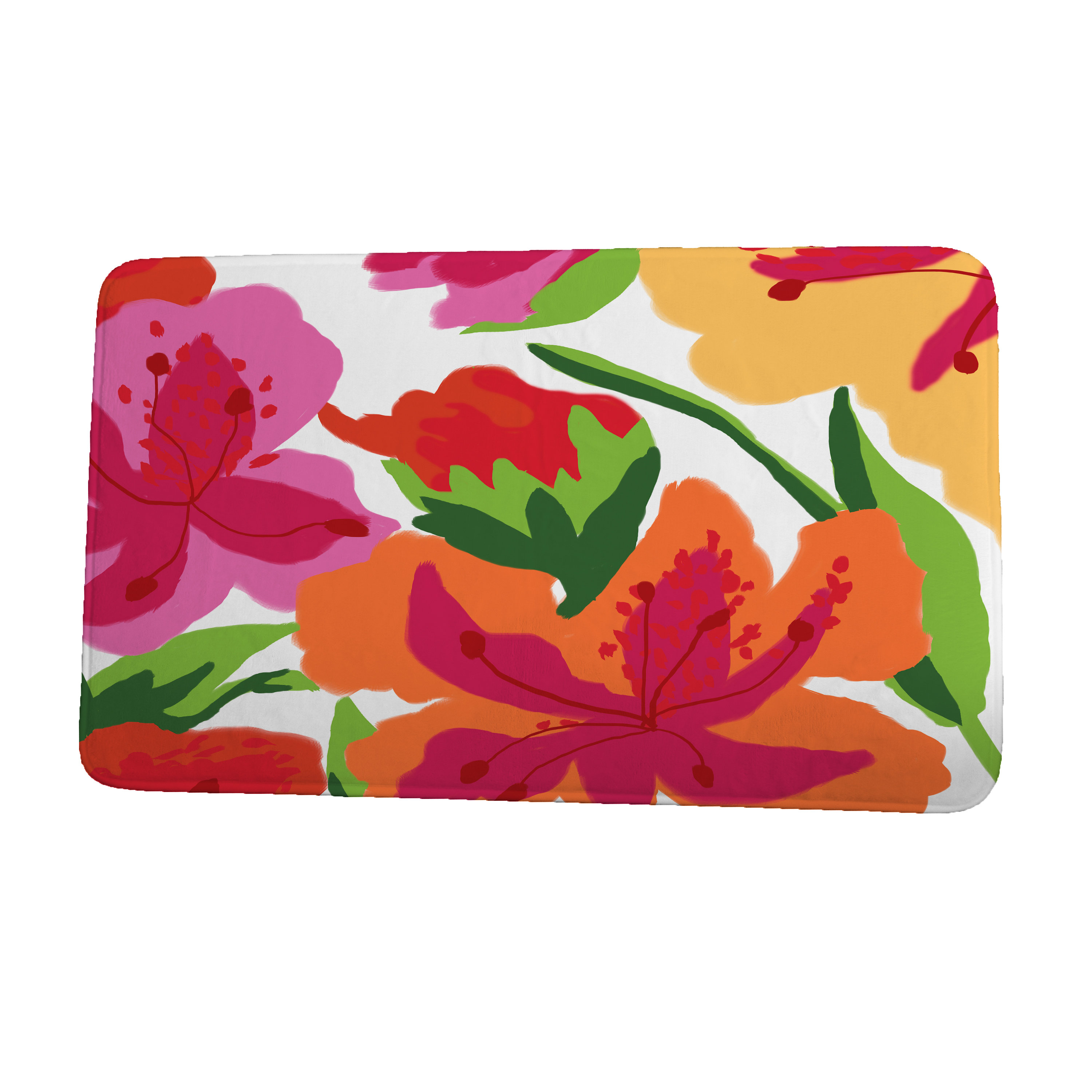 e by design Tropical Bath Mat Wayfair