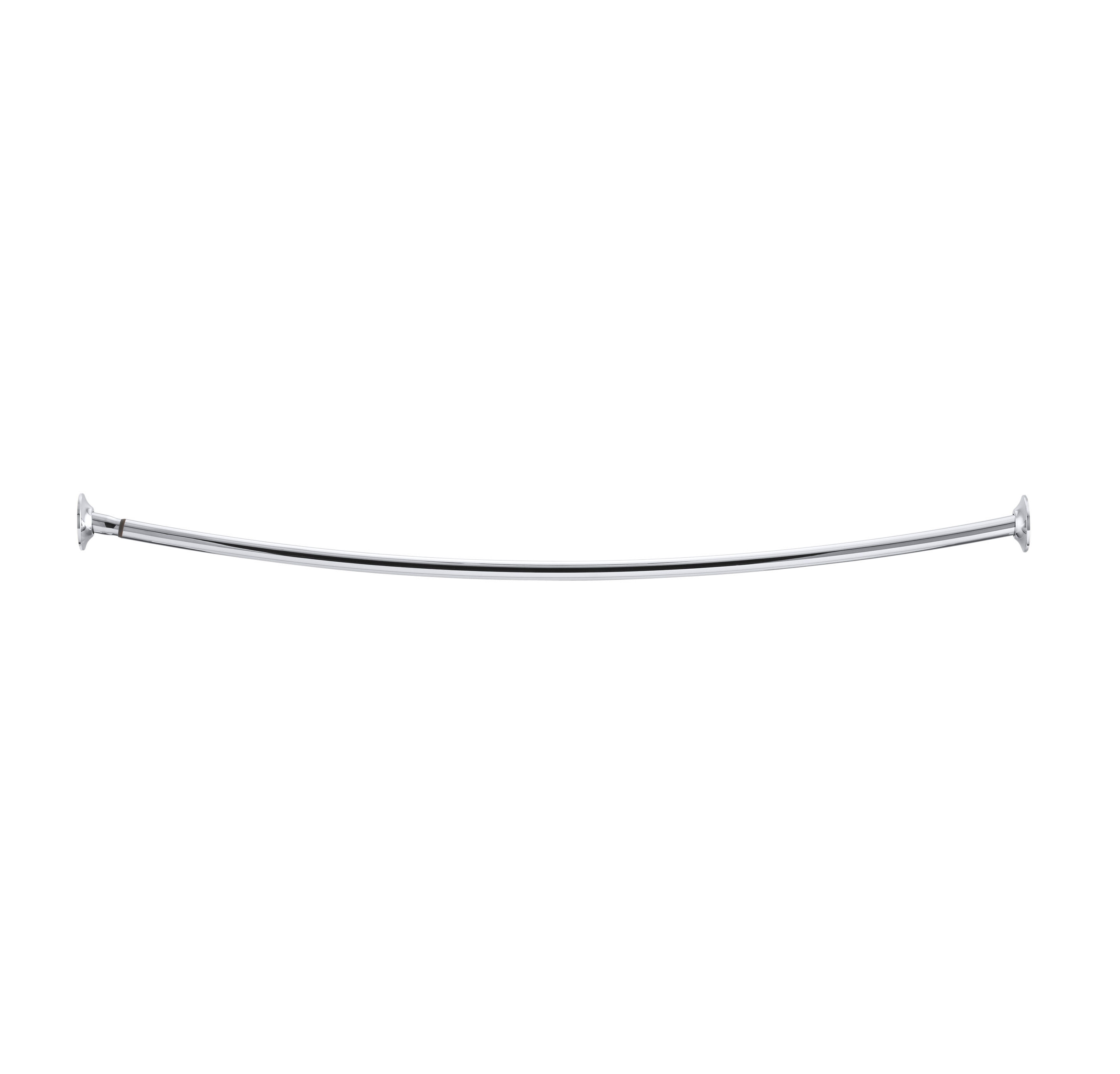 K93502BZ,S,BS Kohler Expanse® 72" Adjustable Curved Fixed Shower