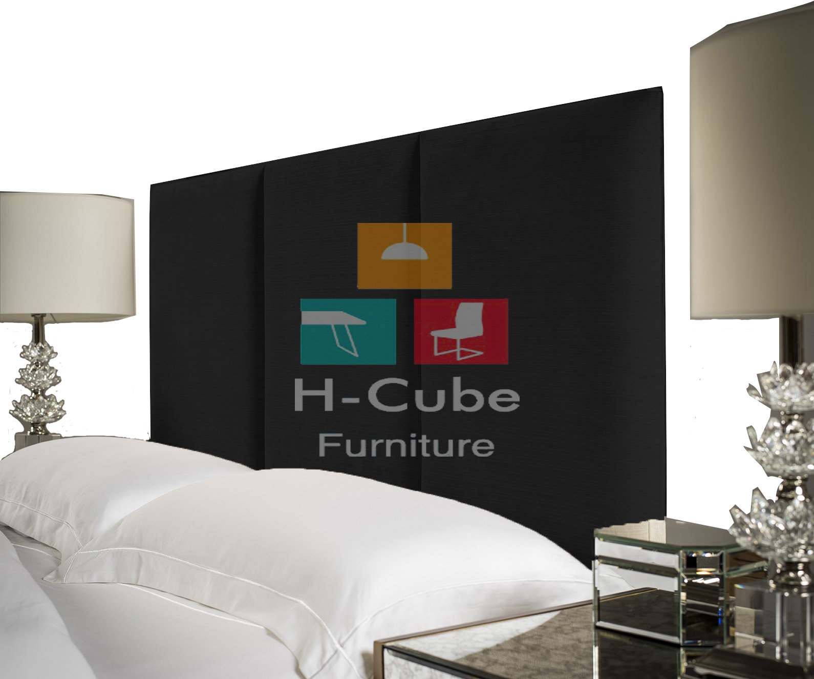 HCube Alton Upholstered Headboard Wayfair.ie