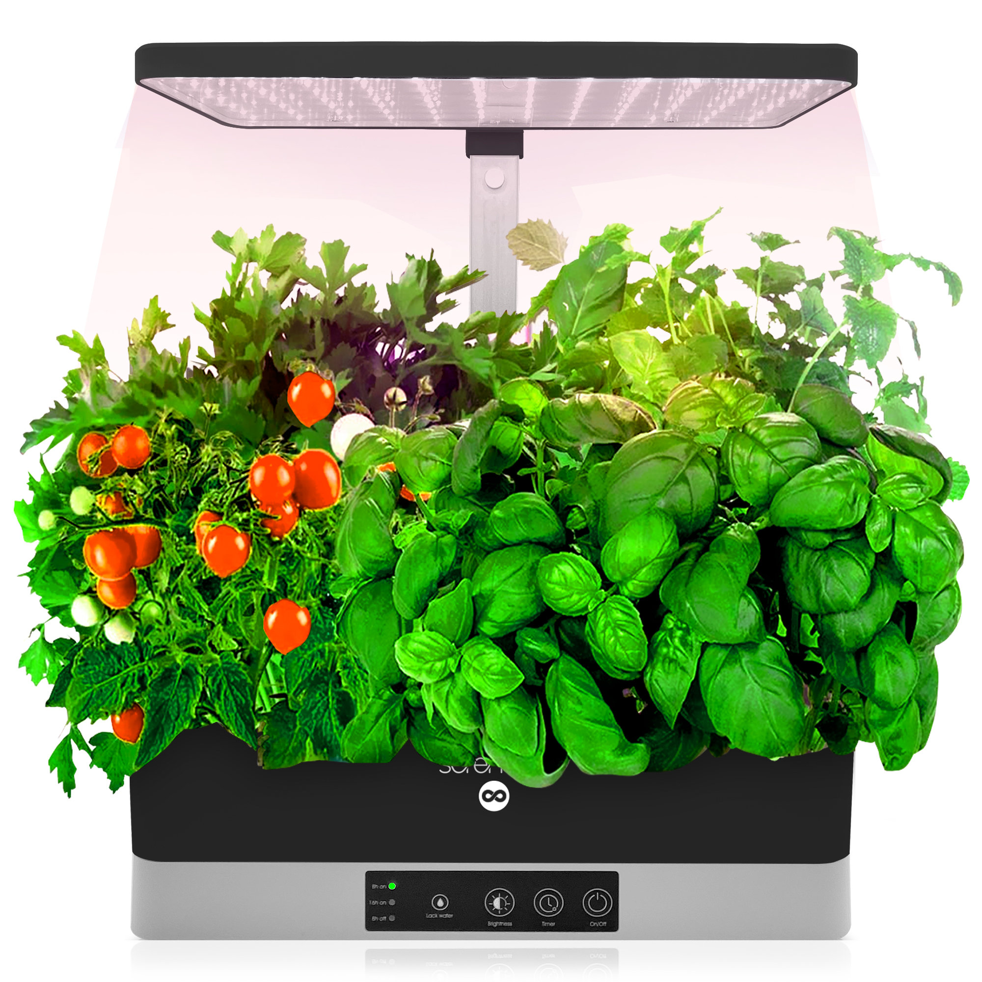 SereneLife Smart LED Grow Light Hydroponic Unit Wayfair