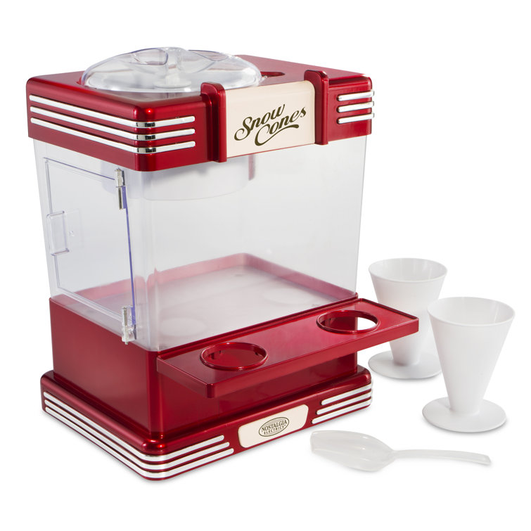 nostalgia retro ice maker