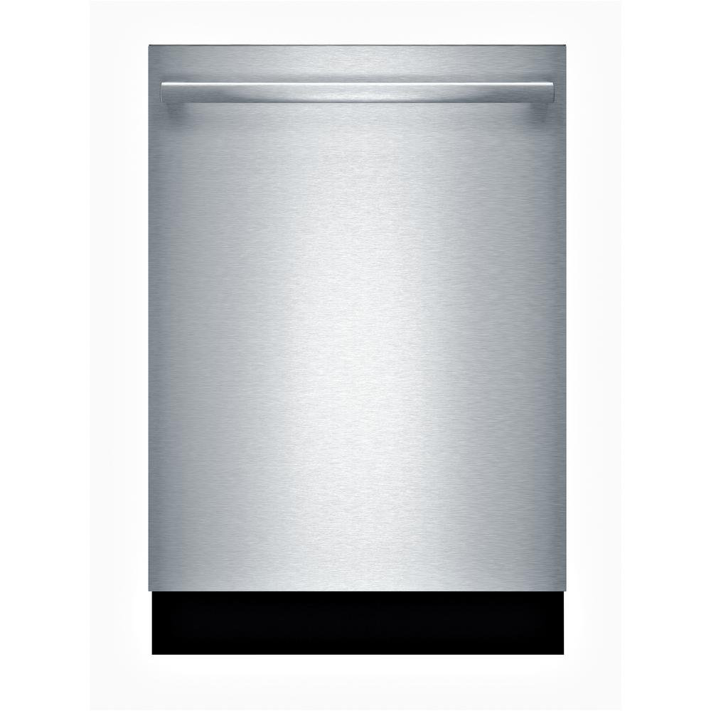 Bosch 100 Series 24" 48 Decibel dBA BuiltIn Dishwasher with Adjustable