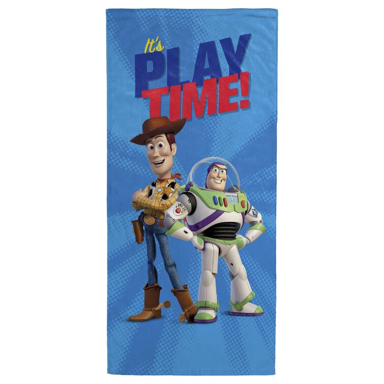 DISNEY FAVORITE CARTOONS THEMES BATH TOWEL 3PC 100% COTTON TOY STORY AND FRIENDS 