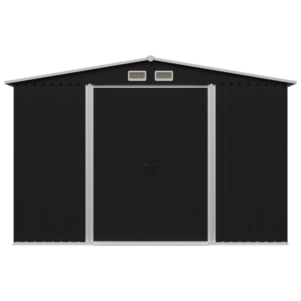 VidaXL Garden 8ft. W x 7ft. D Metal Storage Shed & Reviews Wayfair