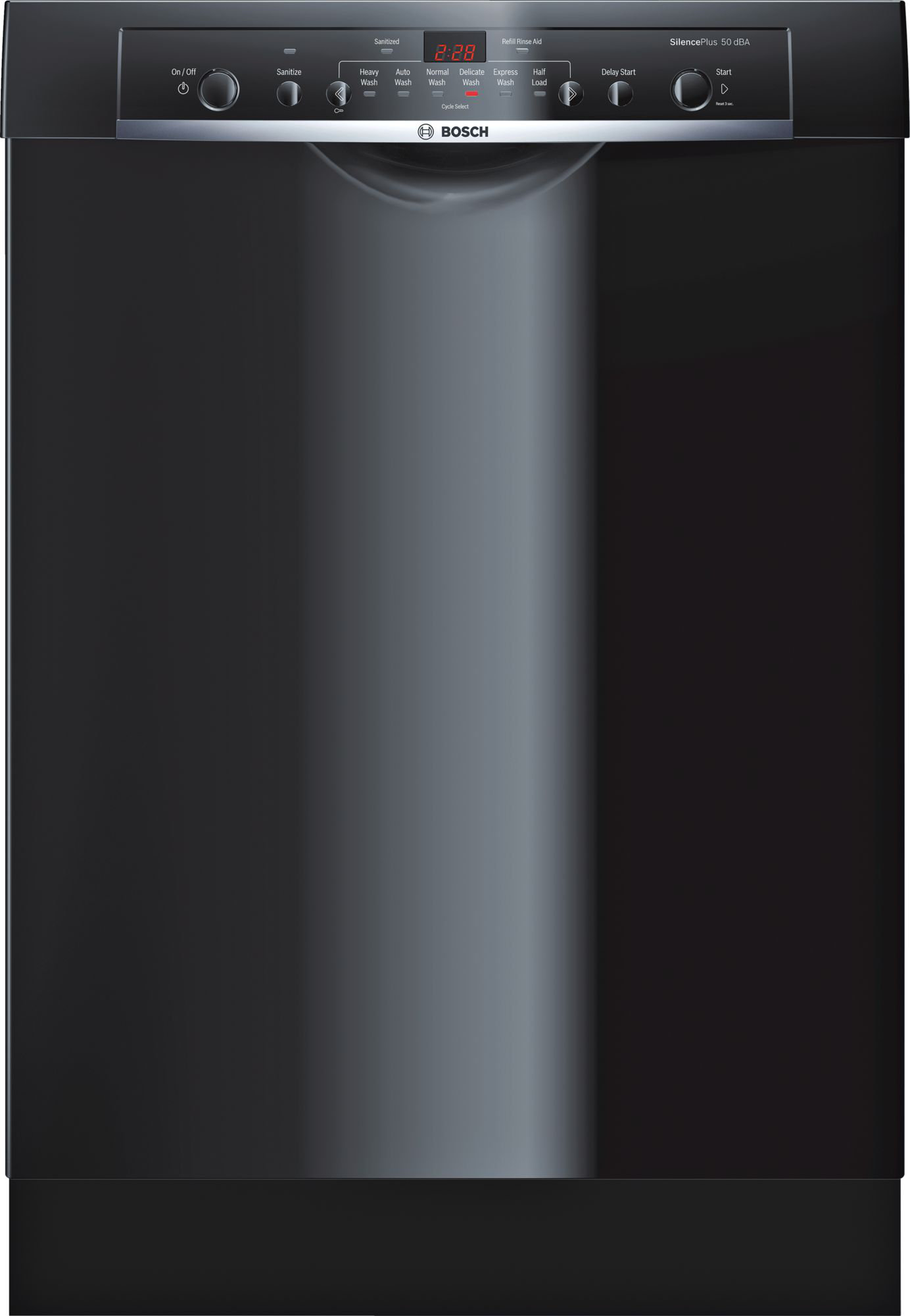 Bosch Ascenta® 24" 50 Decibel dBA BuiltIn Front Control Dishwasher