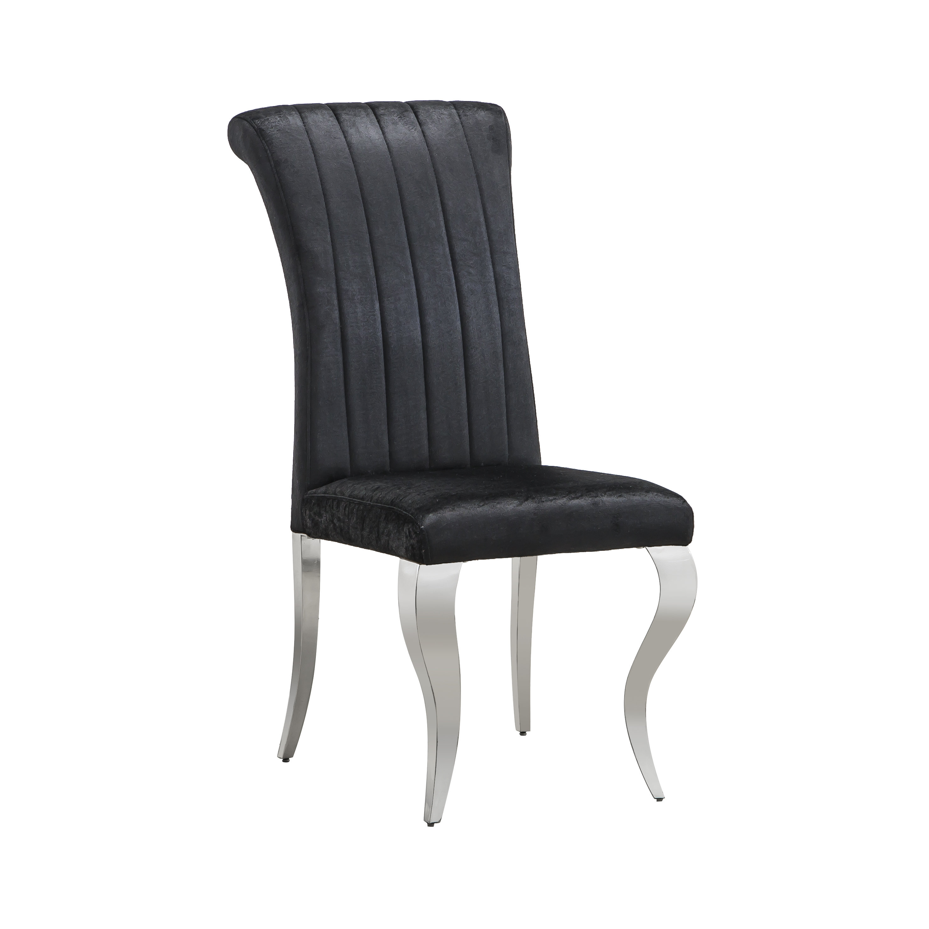 House of Hampton® Dilmurat Velvet King Louis Back Side Chair Wayfair