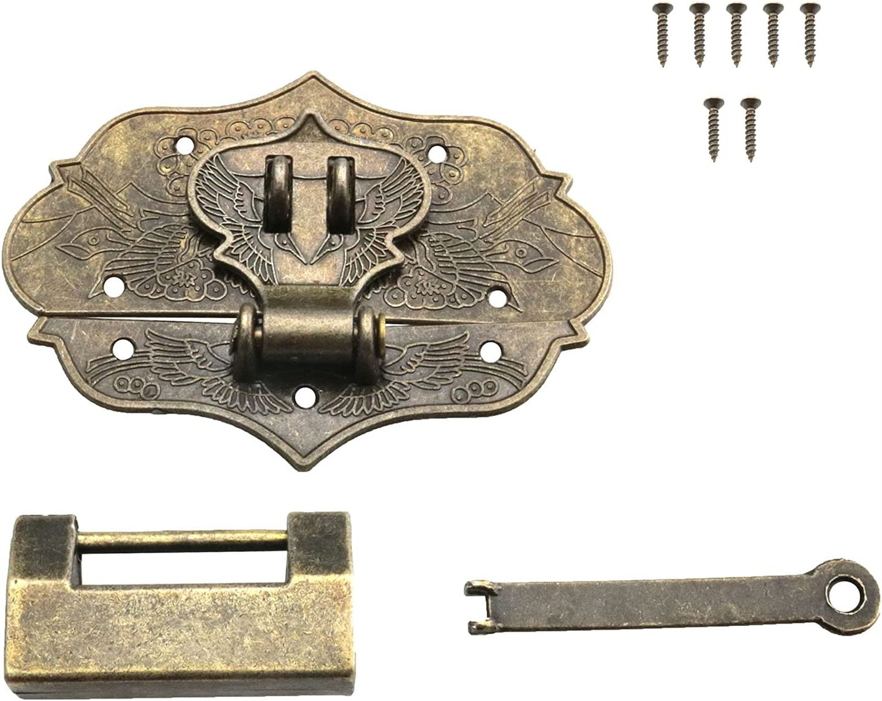 NKJUNEER Decorative Hasp Clasp Latch Wayfair
