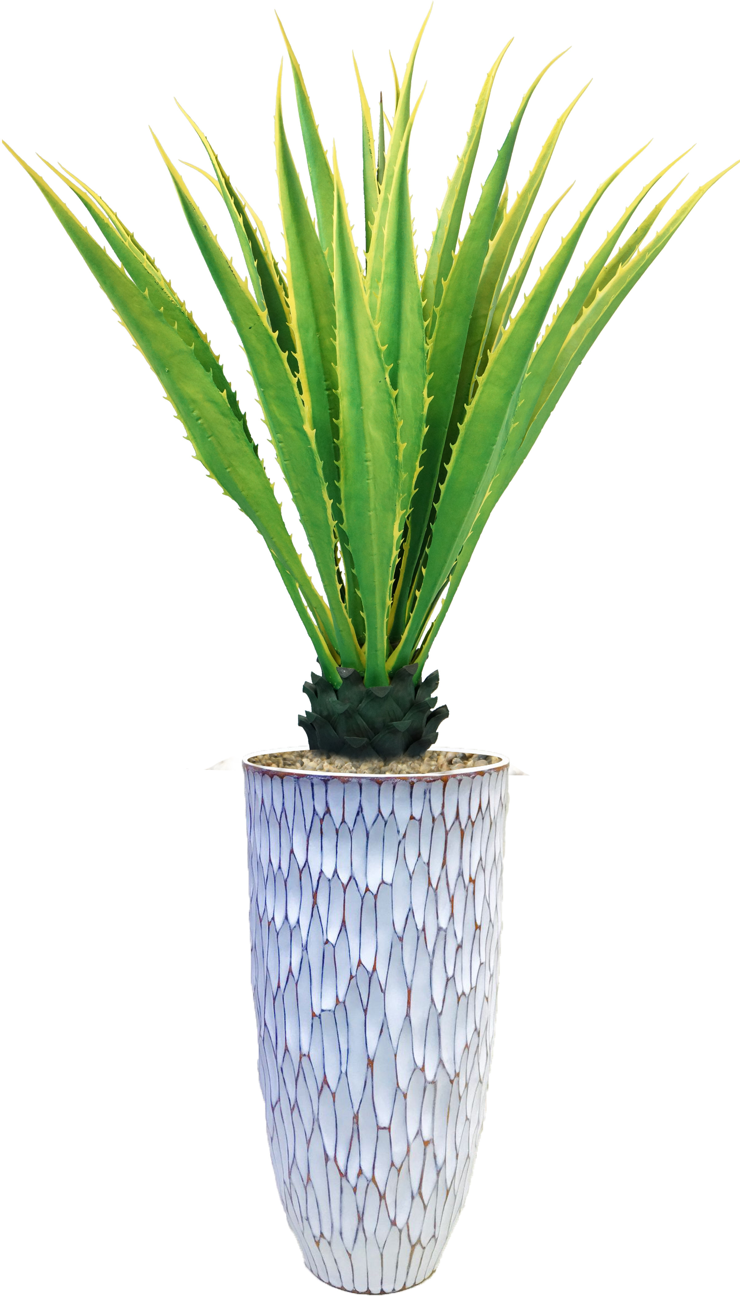 Primrue Buchanan 67.5'' Faux Agave Plant in Planter Wayfair
