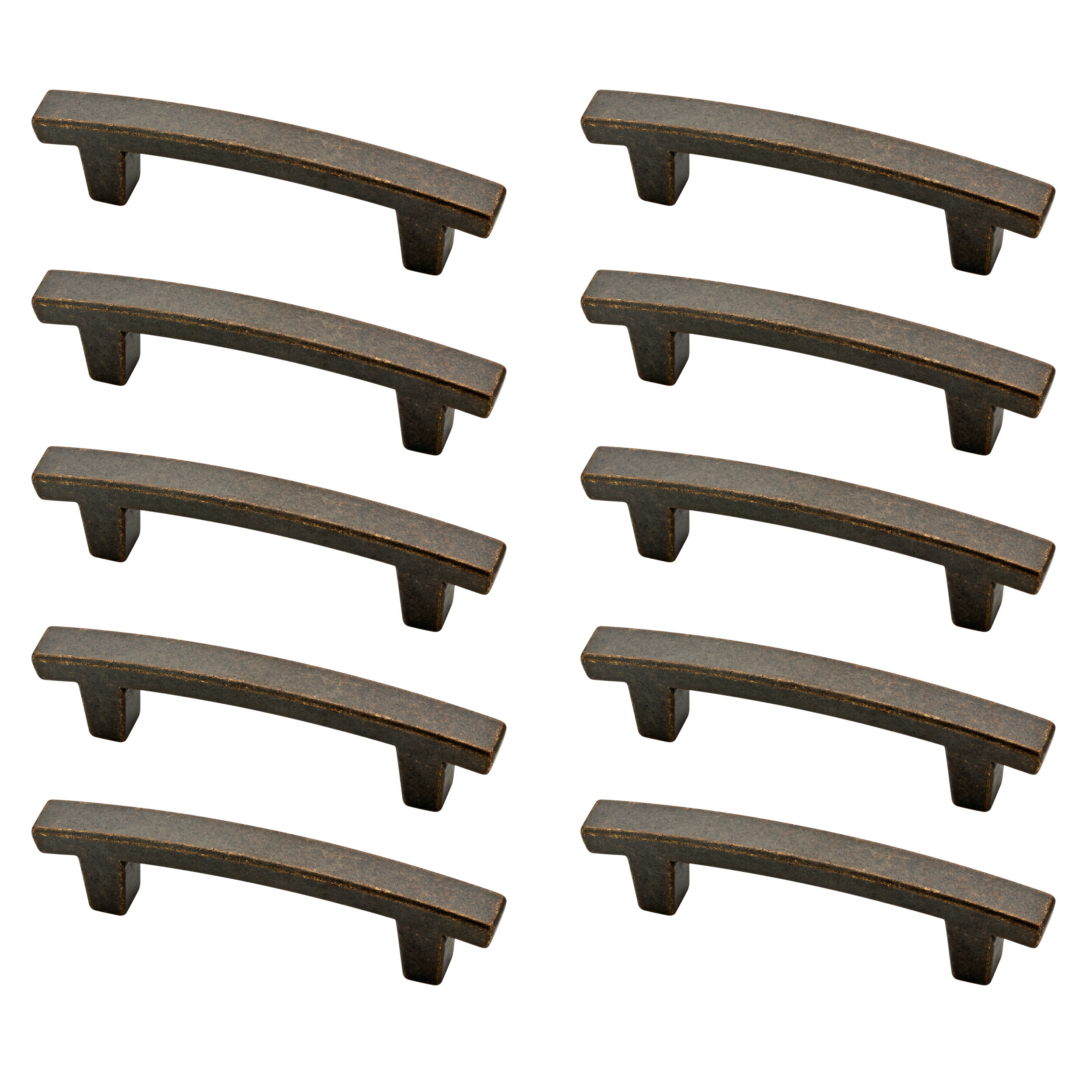 *25 Pack* Cosmas Cabinet Hardware Oil Rubbed Bronze Arch Handle Pull #616-030ORB 