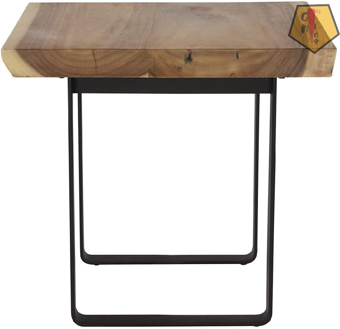 GN109 26'' Tall Solid Wood Sled End Table Wayfair