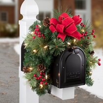Festive Christmas Mailbox Personalized Christmas Ornament Mailman Hand Personalized Christmas Ornament 2021 New Home