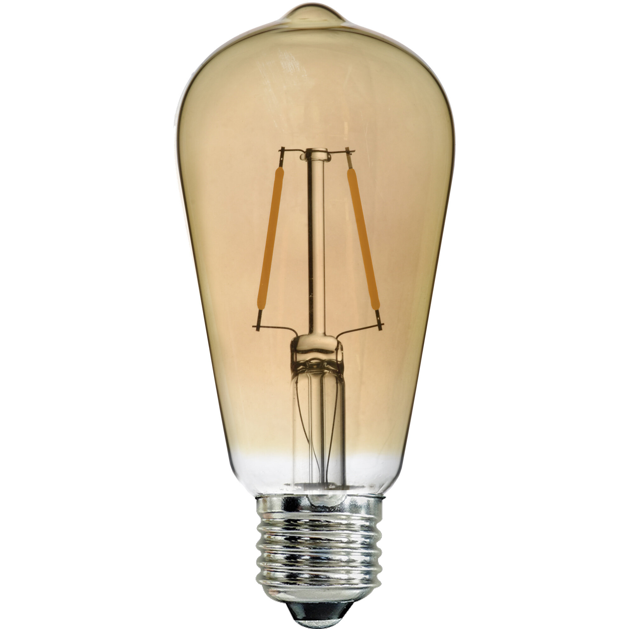 Ren-Wil 2 Watt, ST58 LED, Light Bulb, Warm White (2700K) E26/Medium (Standard) Reviews | Wayfair