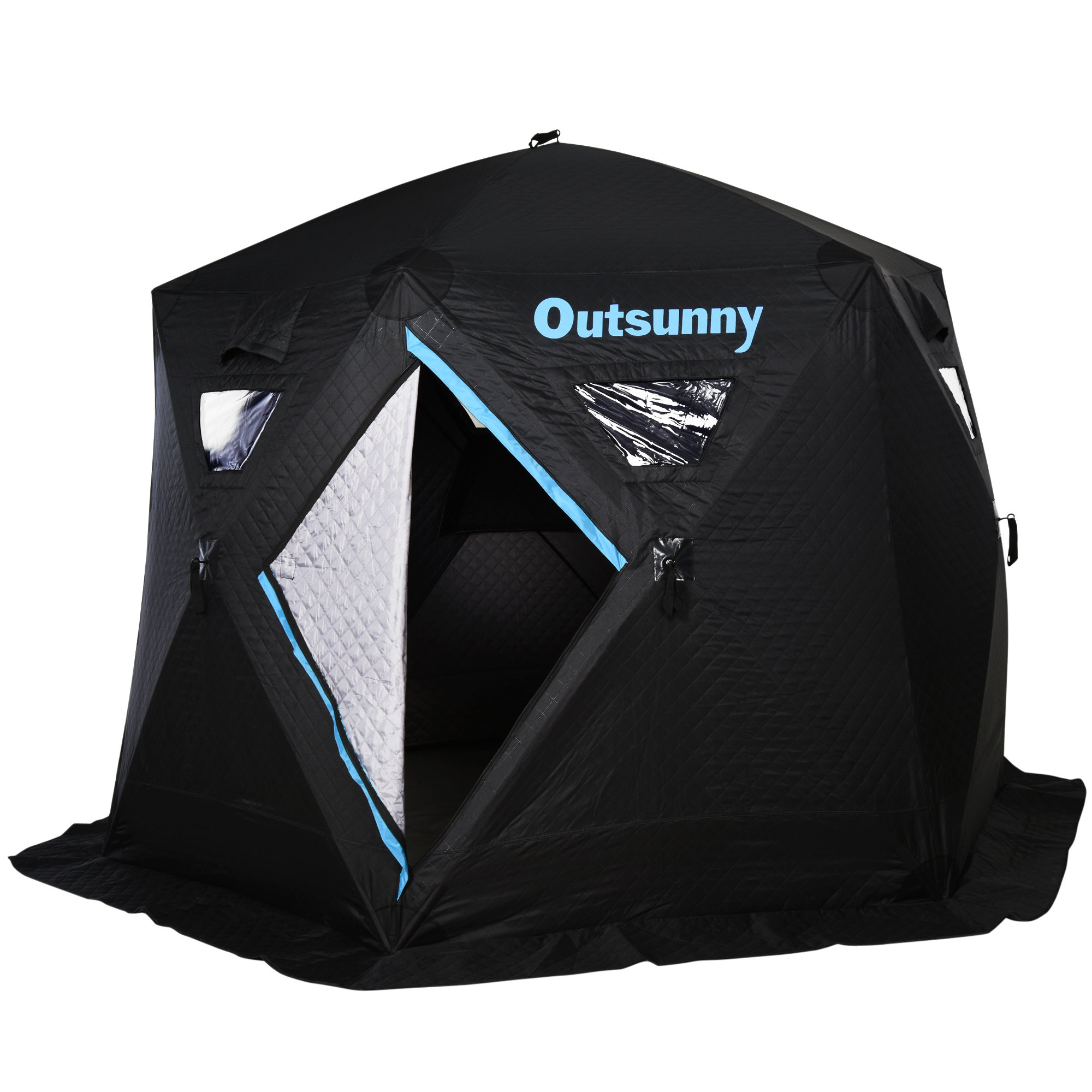 Outsunny Ice Fishing 6 Person Tent with Carry Bag Wayfair