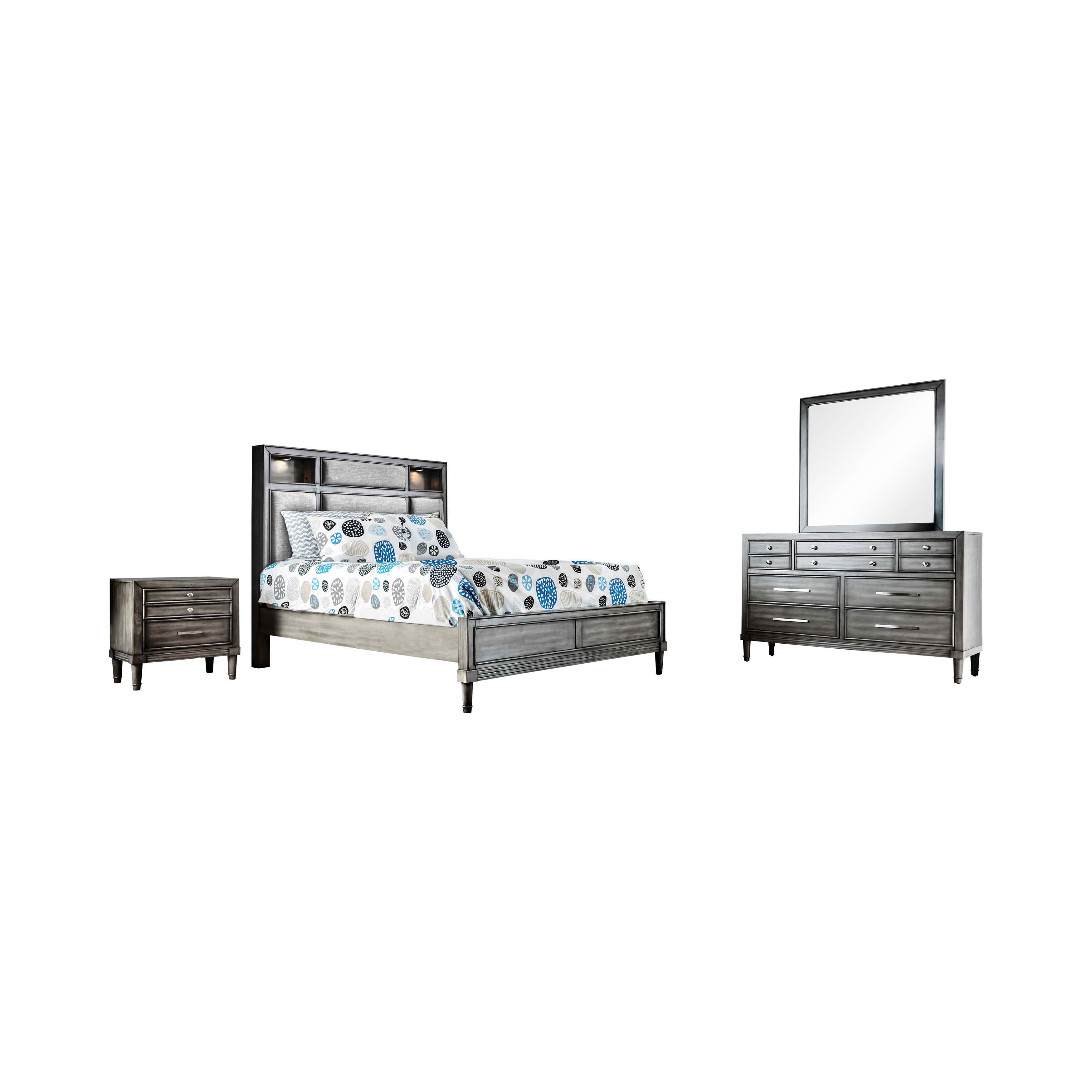 One Allium Way® Towanda Upholstered Standard Configurable Bedroom Set
