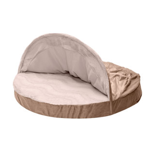 outdoor hooded dog bed