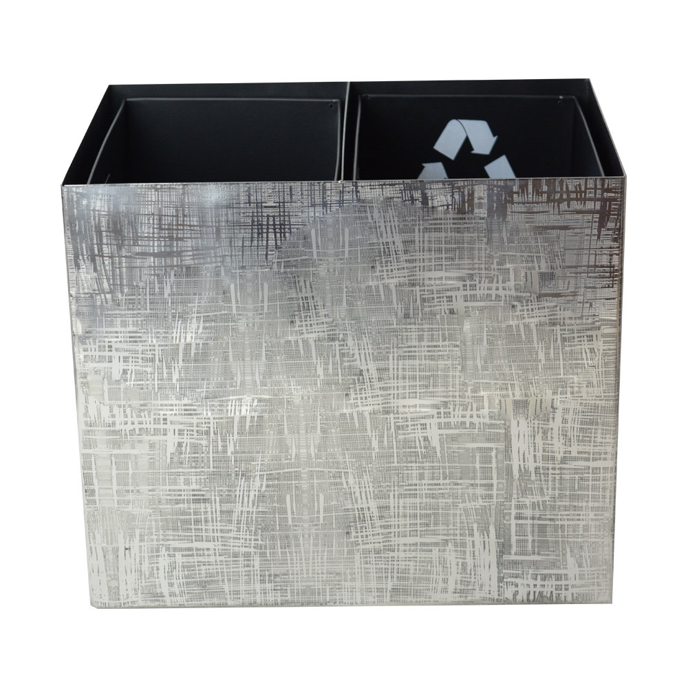 Ebern Designs Armadeo Dual Compartment Storage Metal Cube Wayfair.co.uk