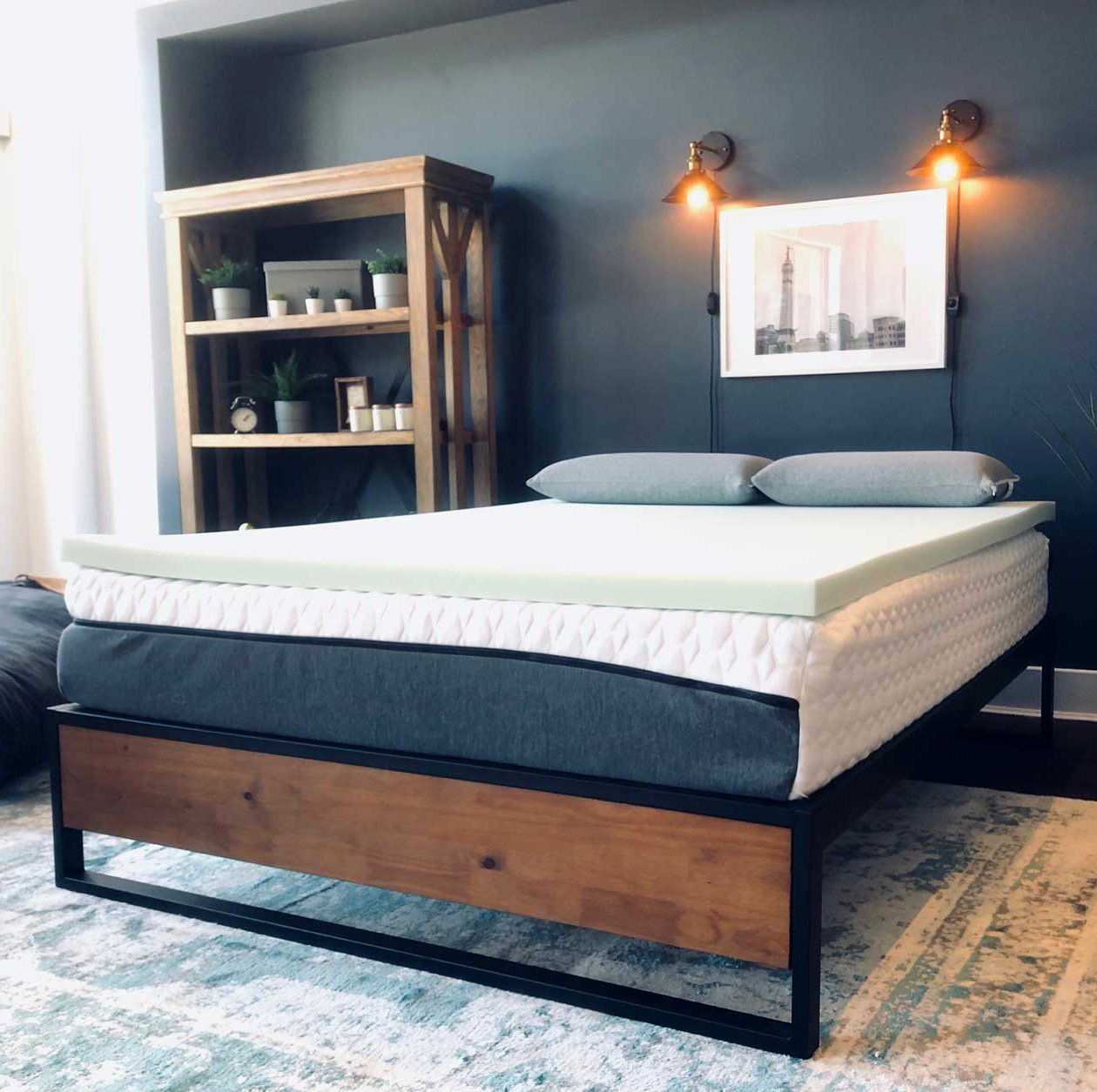 Comfort Option 2" Cold Foam Mattress Topper Wayfair