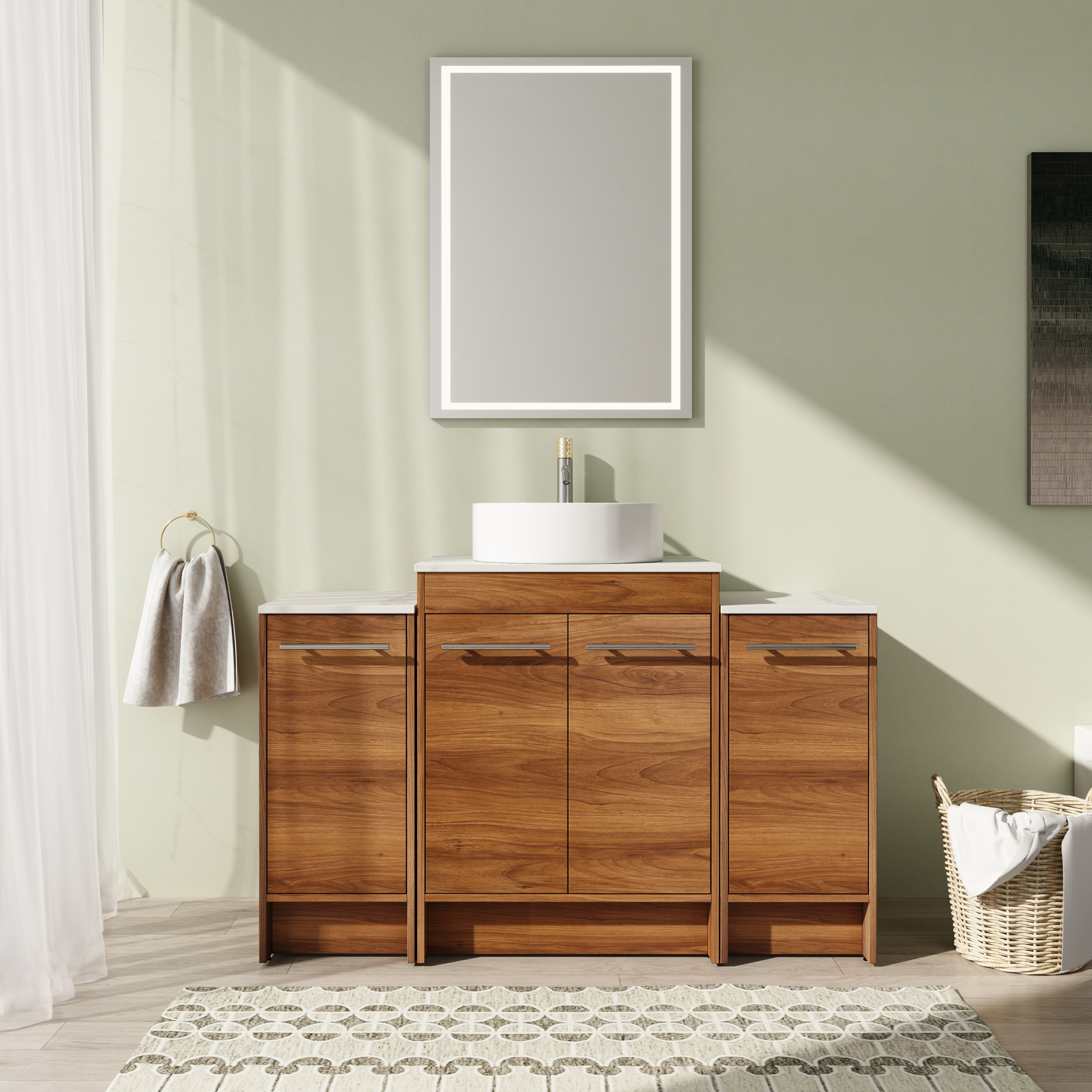 Ebern Designs Lysi 47.27'' Freestanding Single Bathroom Vanity with