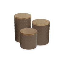 Wayfair | Brown Gracie Oaks Kitchen Canisters & Jars You'll ...