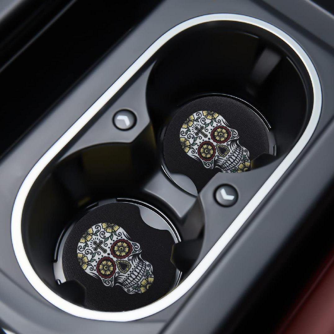 Frifoho Car Cup Holder Coaster Absorbent 2 Pack 09YZF1047EAC4UFGFC