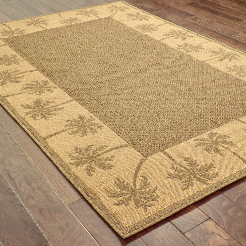 Sol 72 Outdoor™ Barham Tan Indoor/Outdoor Rug & Reviews | Wayfair