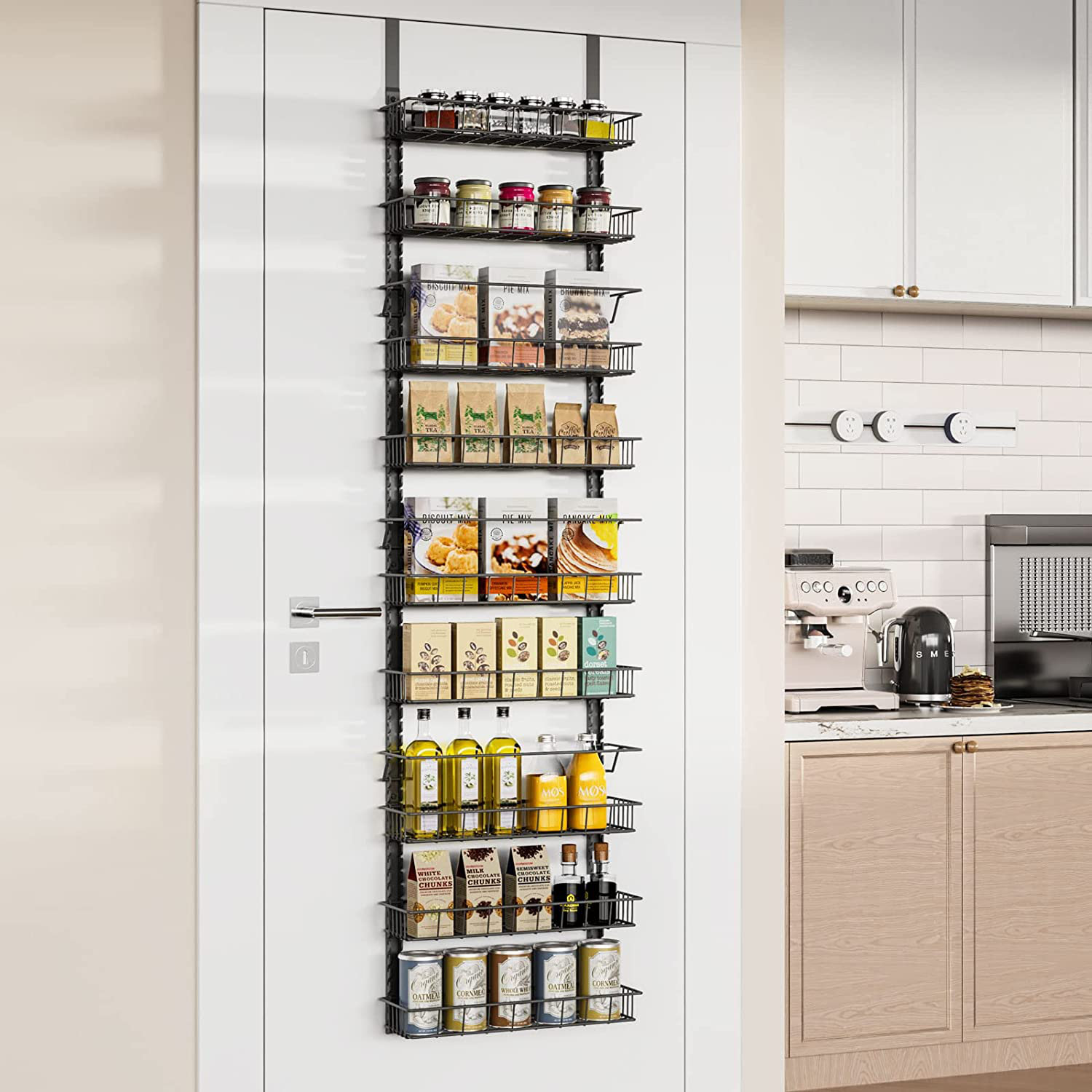 Prep &amp; Savour Over the Door Spice Rack | Wayfair