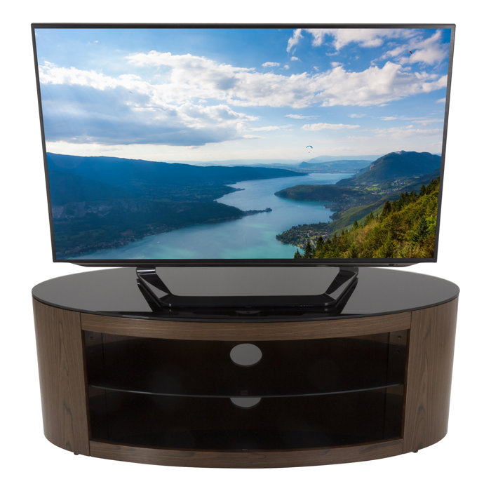 Ivy Bronx Oval Tv Stand For Tvs Up To 55
