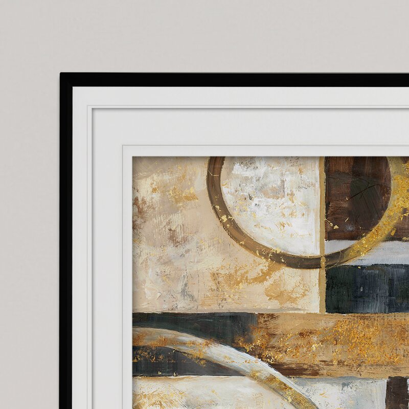 Orren Ellis Interplay Framed On Paper Print & Reviews | Wayfair