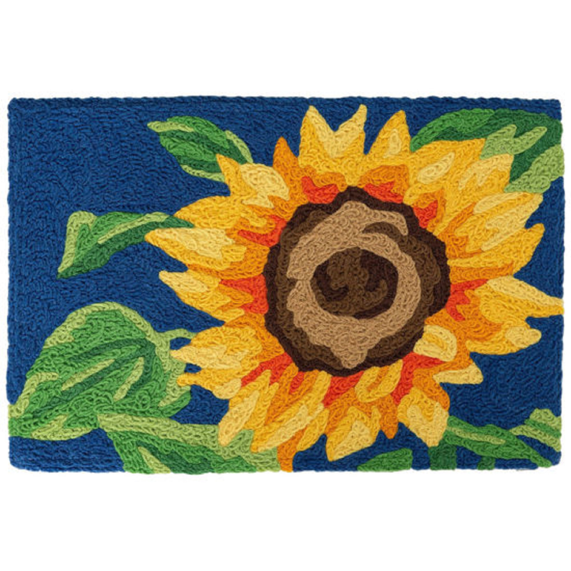 Rosalind Wheeler Blando Sunflower Kitchen Mat Wayfair