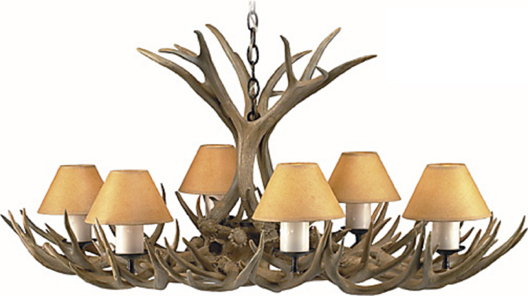 Arte De Mexico Rieves 6 Light Antler Dimmable Chandelier Wayfair