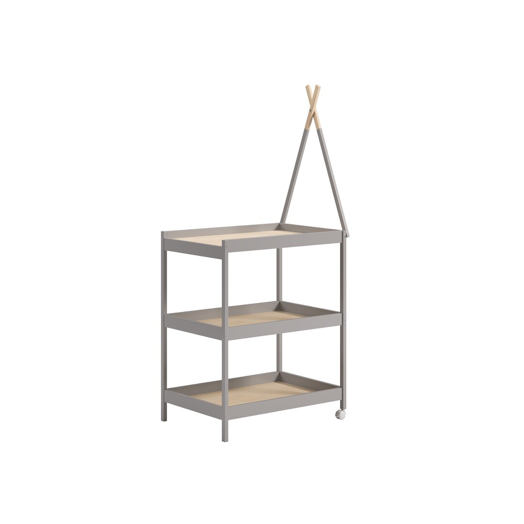 Hirsch Changing Table brown
