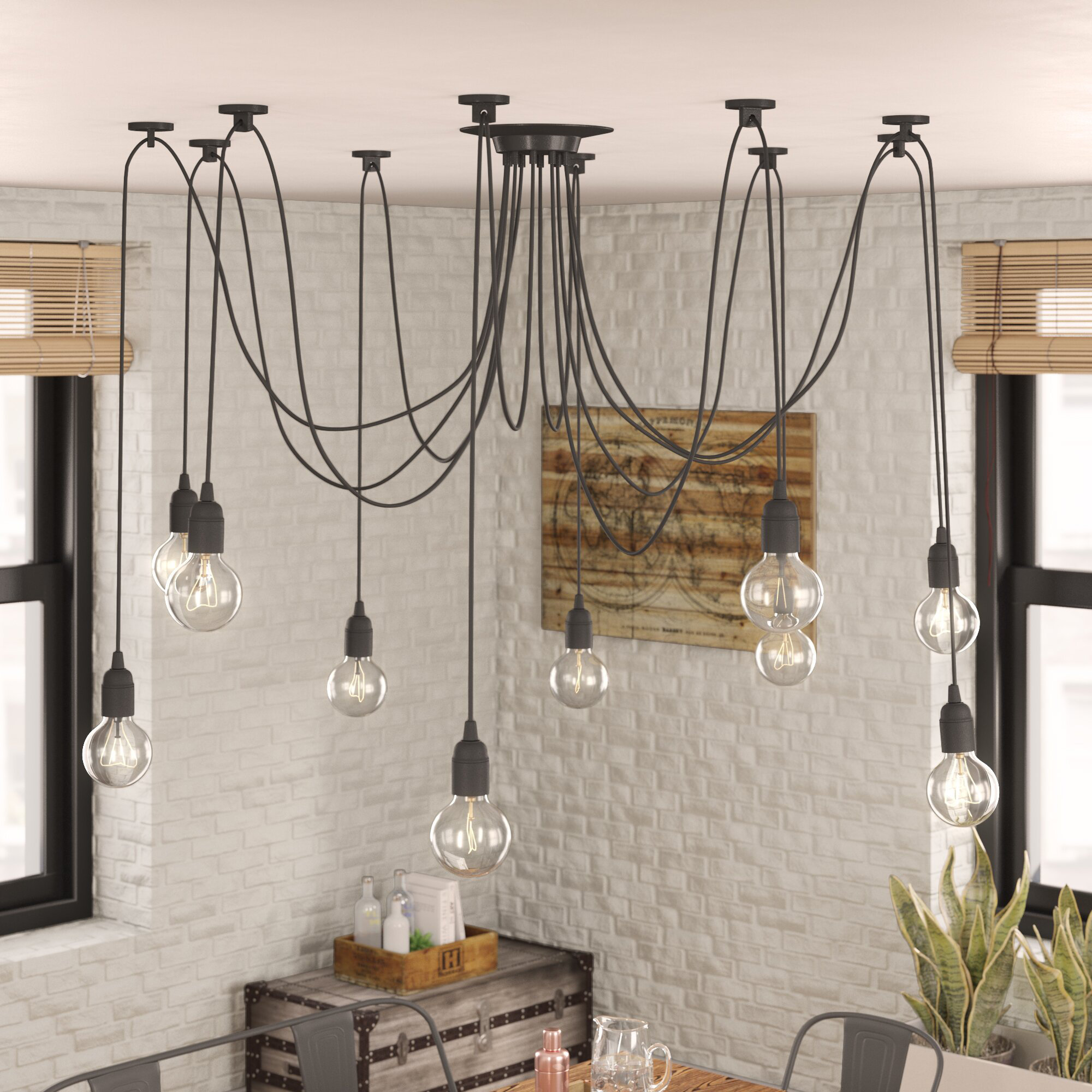 Light Cluster Jar Pendant 