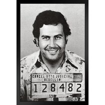 Pablo Escobar Mug Shot 8x10 PHOTO Print mugshot colombian gangster poster 