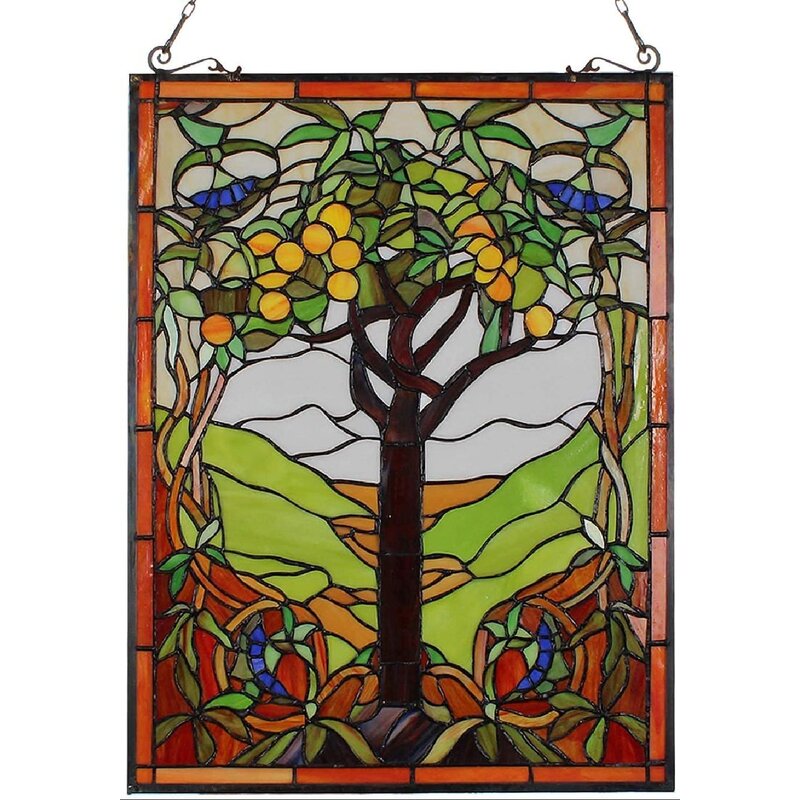 Stained Glass Window Panel - Stained Glass Wall Panels