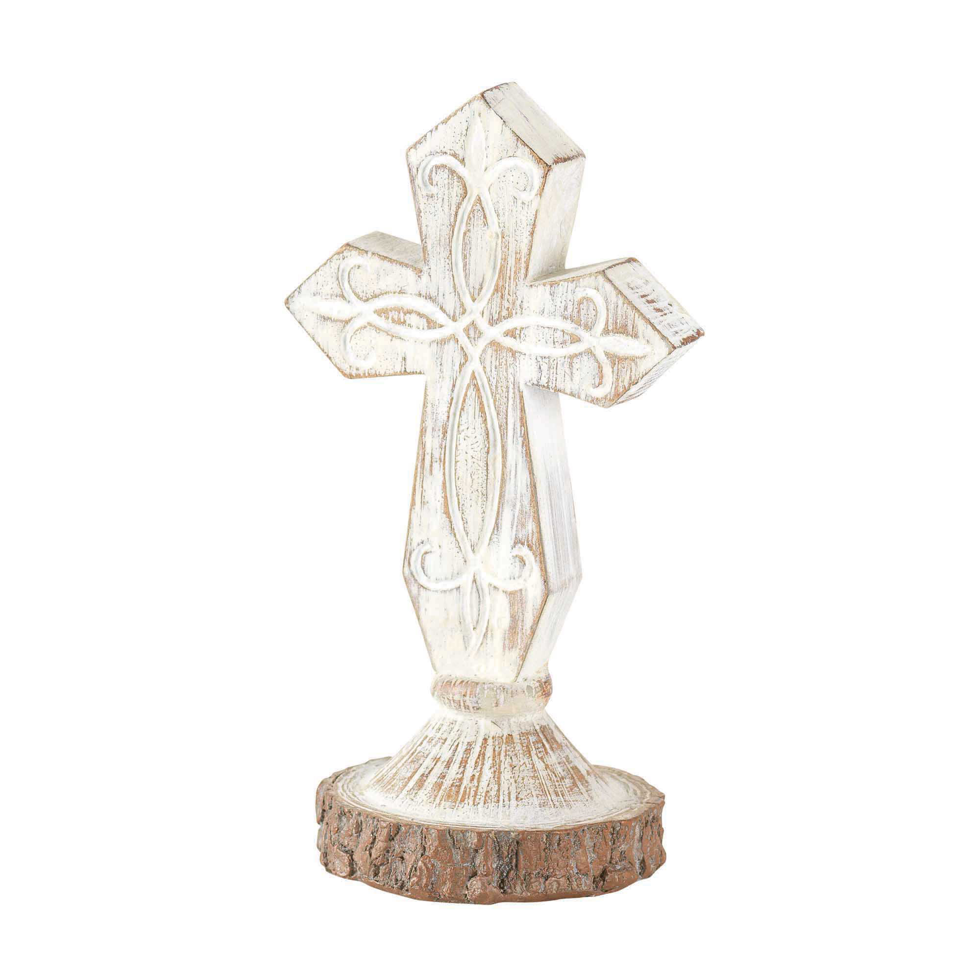 Millwood Pines Tabletop Cross Figurine Wayfair