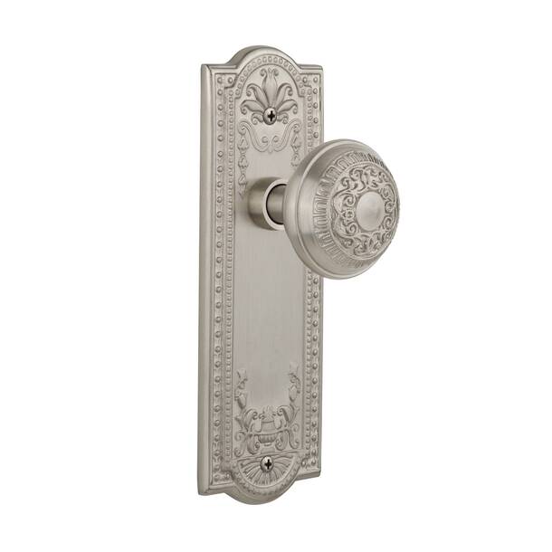 Nostalgic Warehouse White Porcelain Privacy Door Knob with Meadows Long ...