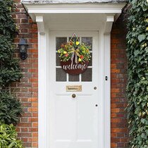 Details about   Resin Welcome Sign for Front Door Farmhouse Door Plaque Garden Outdoor 