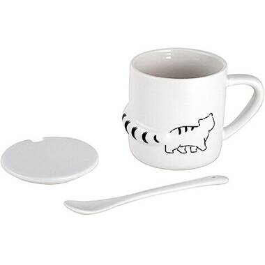 Crazy Fish Man Stars 12oz Latte Mug Cup 