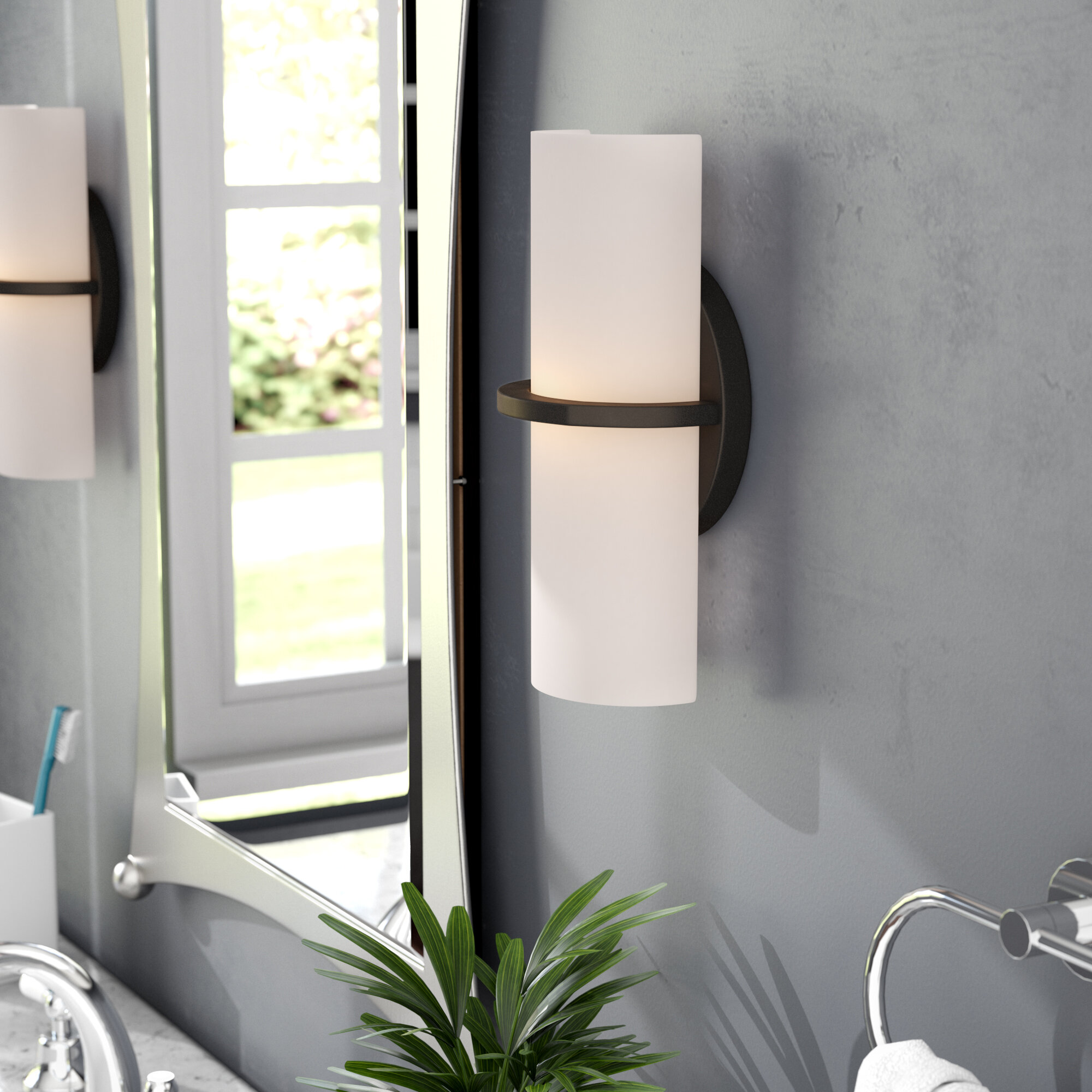Wall light chrome reading lamp living room bathroom mirror spotlight brass new 