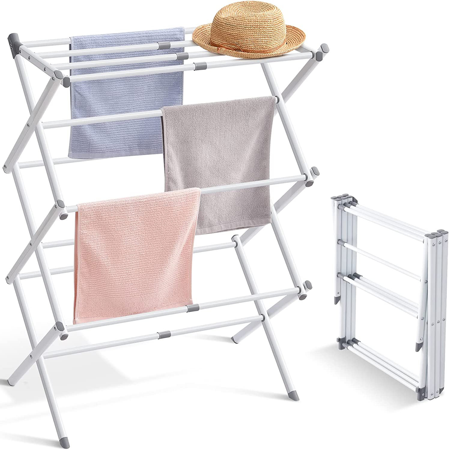 Rebrilliant Folding/FreeStanding Drying Rack Wayfair