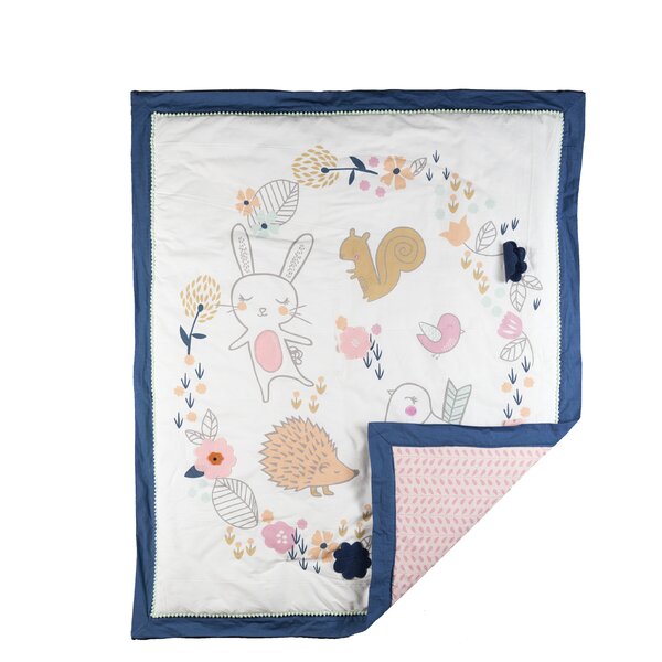 Soft Velour Baby Blanket Warm Cozy Lightweight Home Travel Infant 30x30 NEW! 