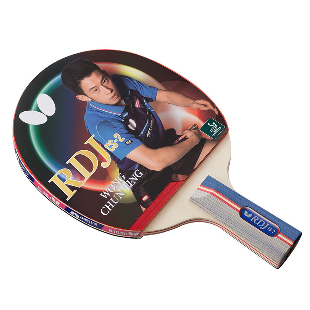 Butterfly Senkoh 1500 Penhold Brown Table Tennis Racket Paddle Ping Pong  Rubber 